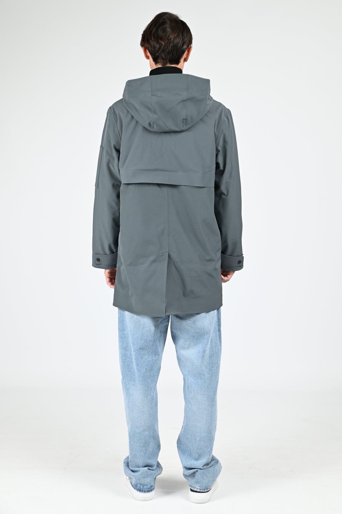 Parka longue mixte vert
