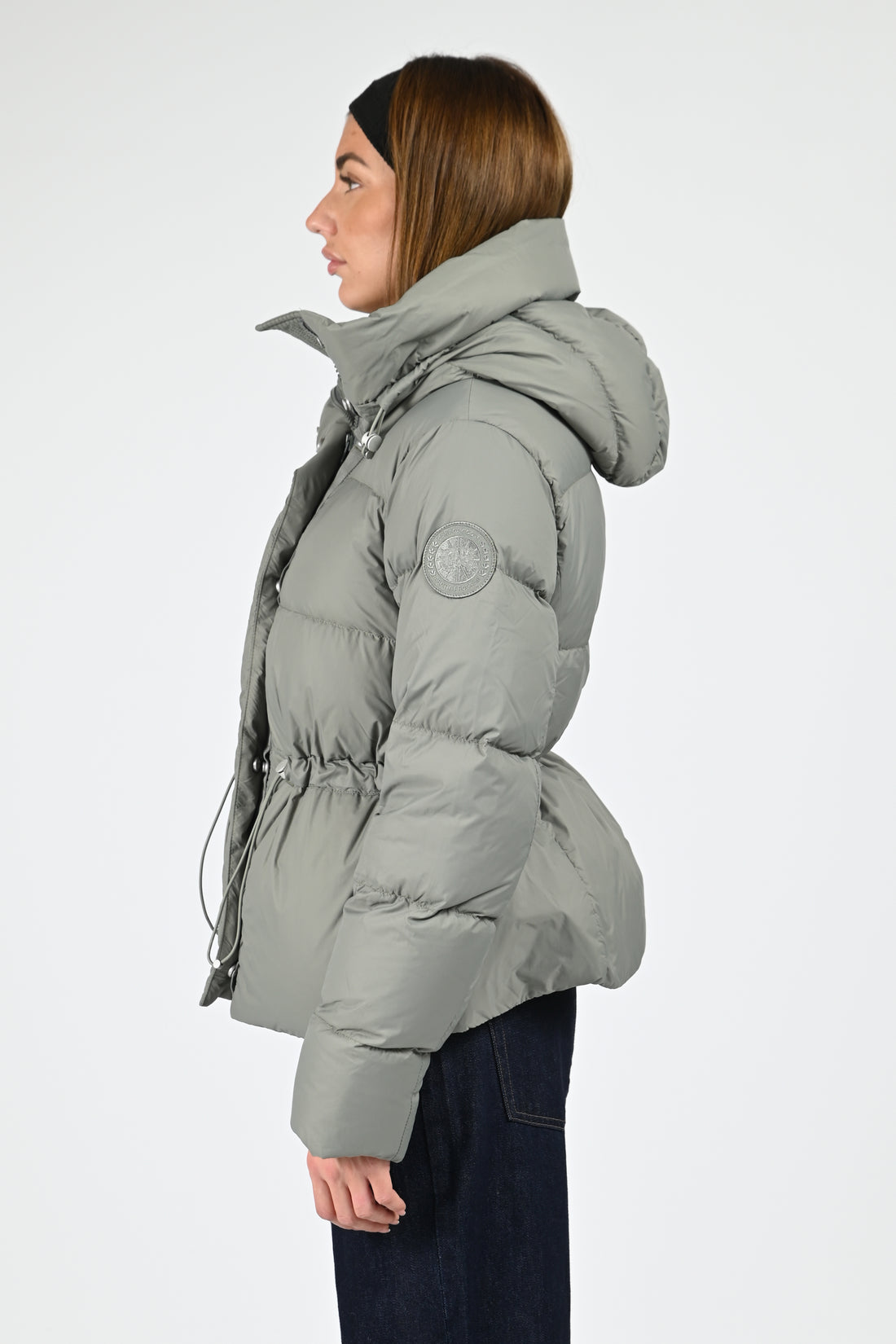 Ves doudoune Textile Femme Canada Goose, modèle Montgomery td 3042wt de couleur sagebrush 852