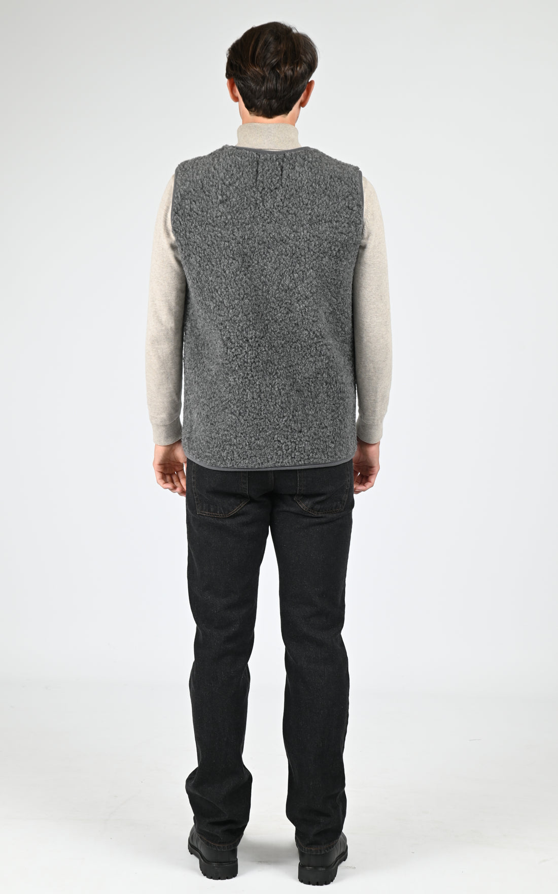 Gilet Textile Homme La Canadienne, modèle Cool de couleur anthracite