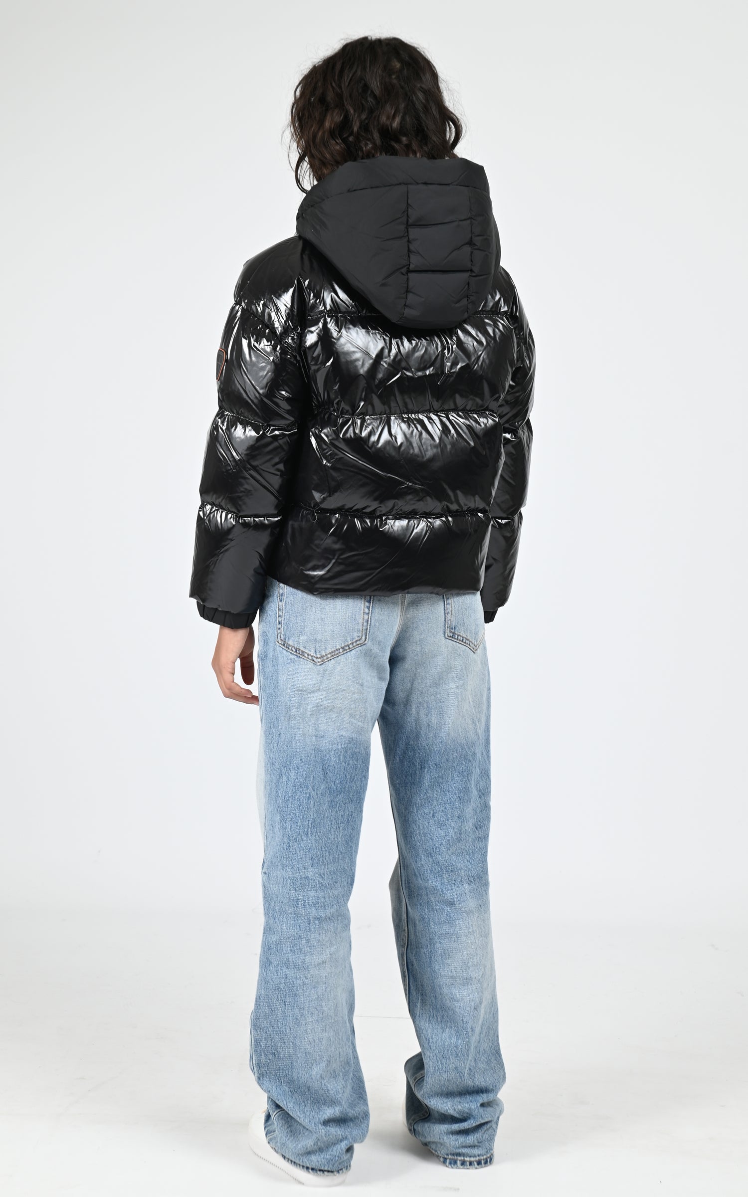 Doudoune à capuche Little Lili Bright noir 5