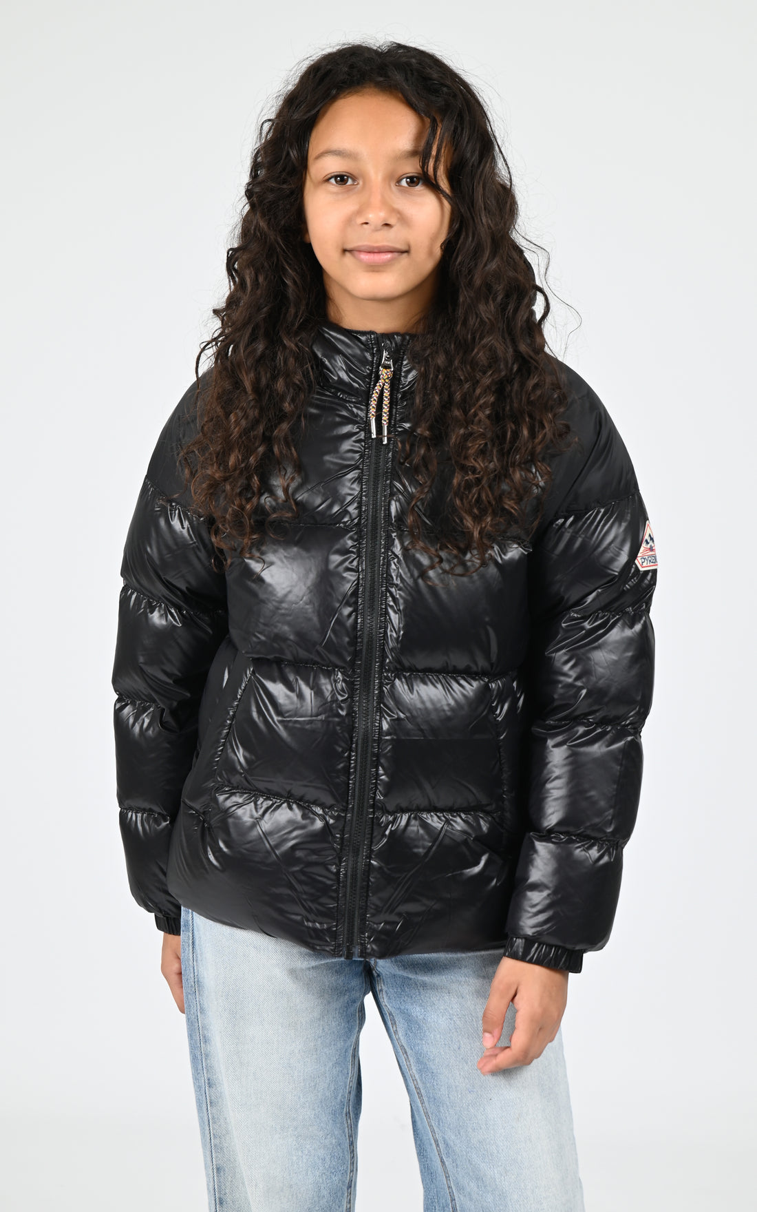 Doudoune à capuche Sten mixte noir