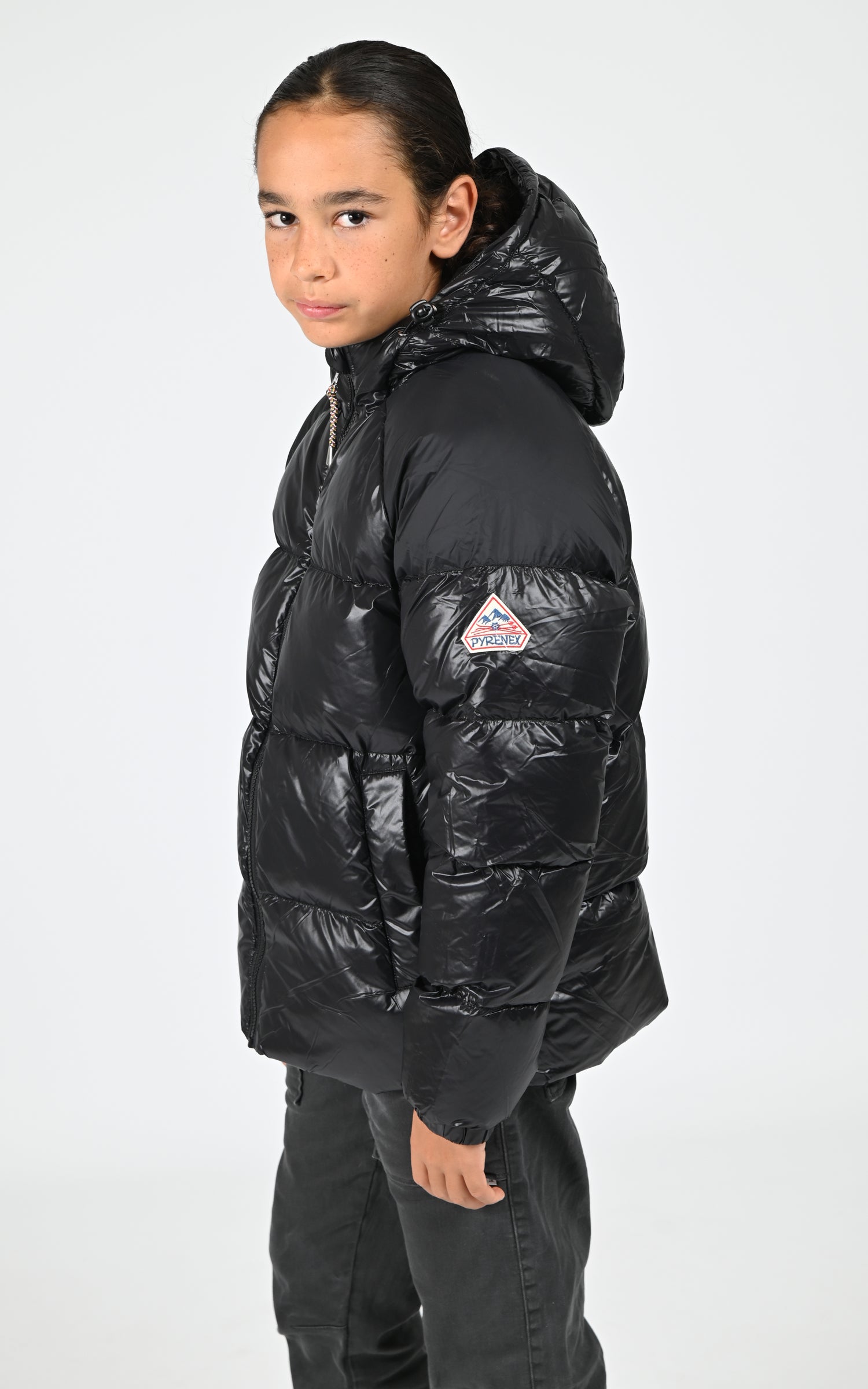 Doudoune à capuche Sten mixte noir 4