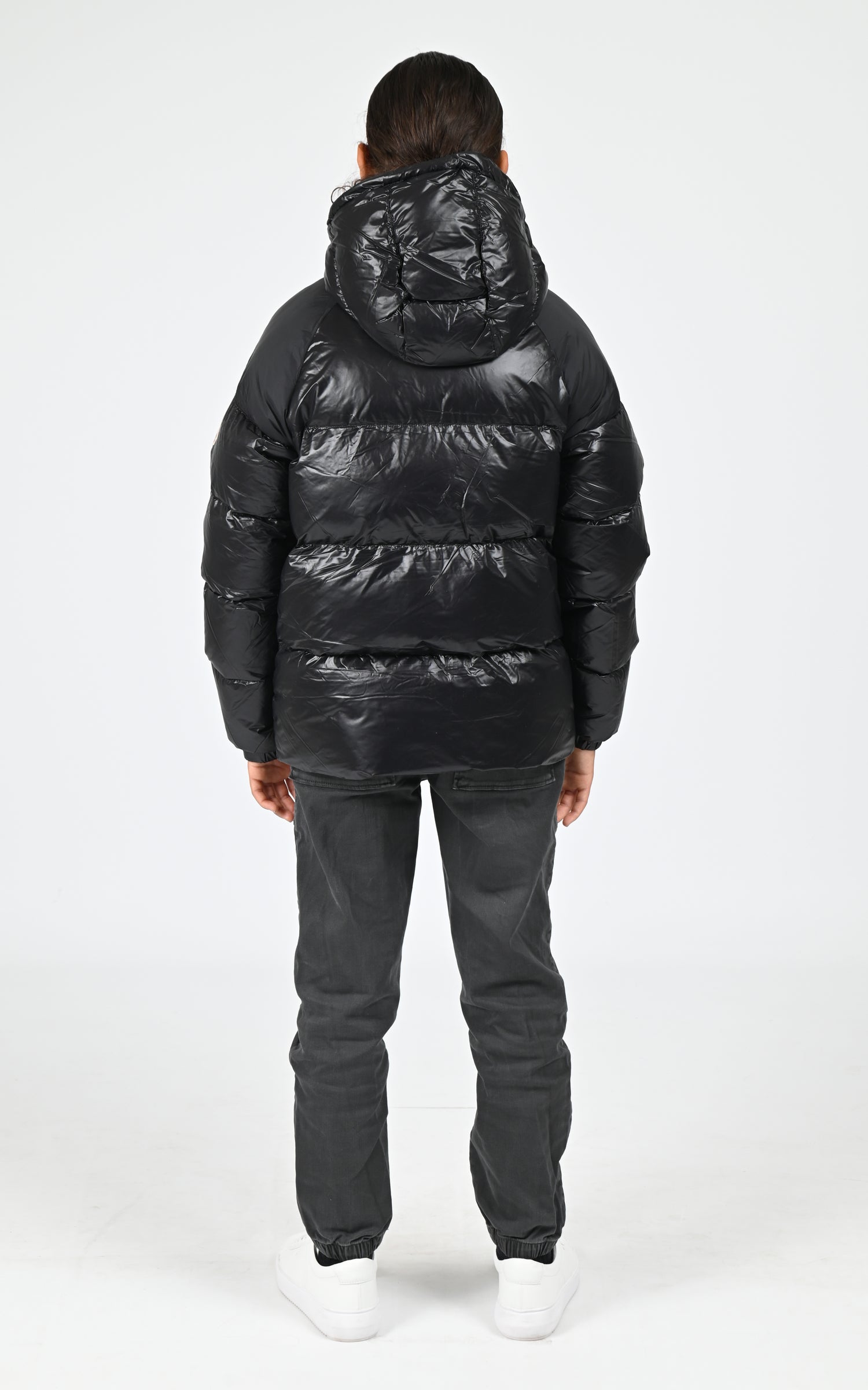 Doudoune à capuche Sten mixte noir 5