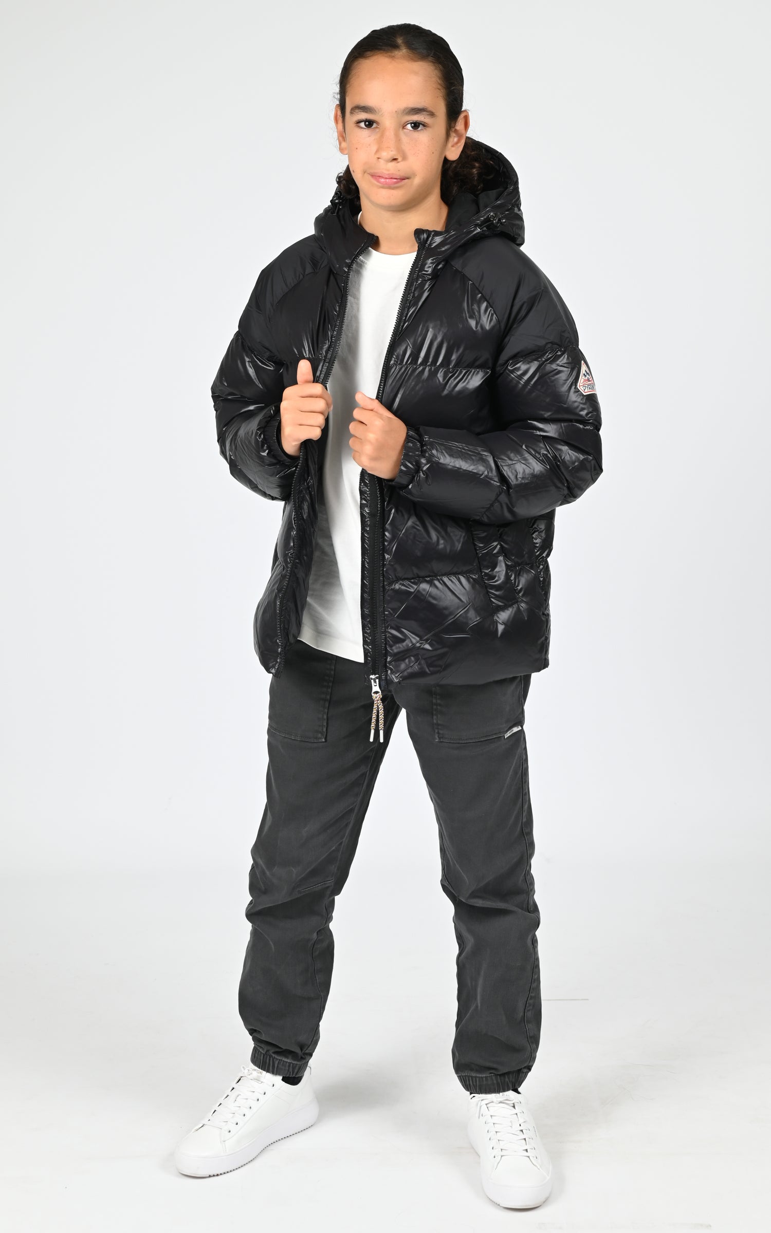 Doudoune à capuche Sten mixte noir 3