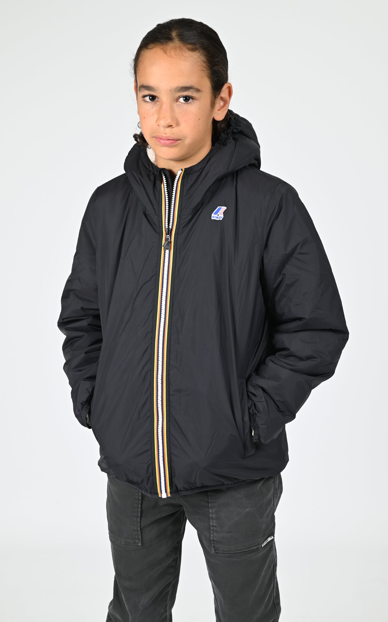 Coupe-vent Le Vrai CLAUDE ORSETTO KIDS 4.0 mixte noir 2