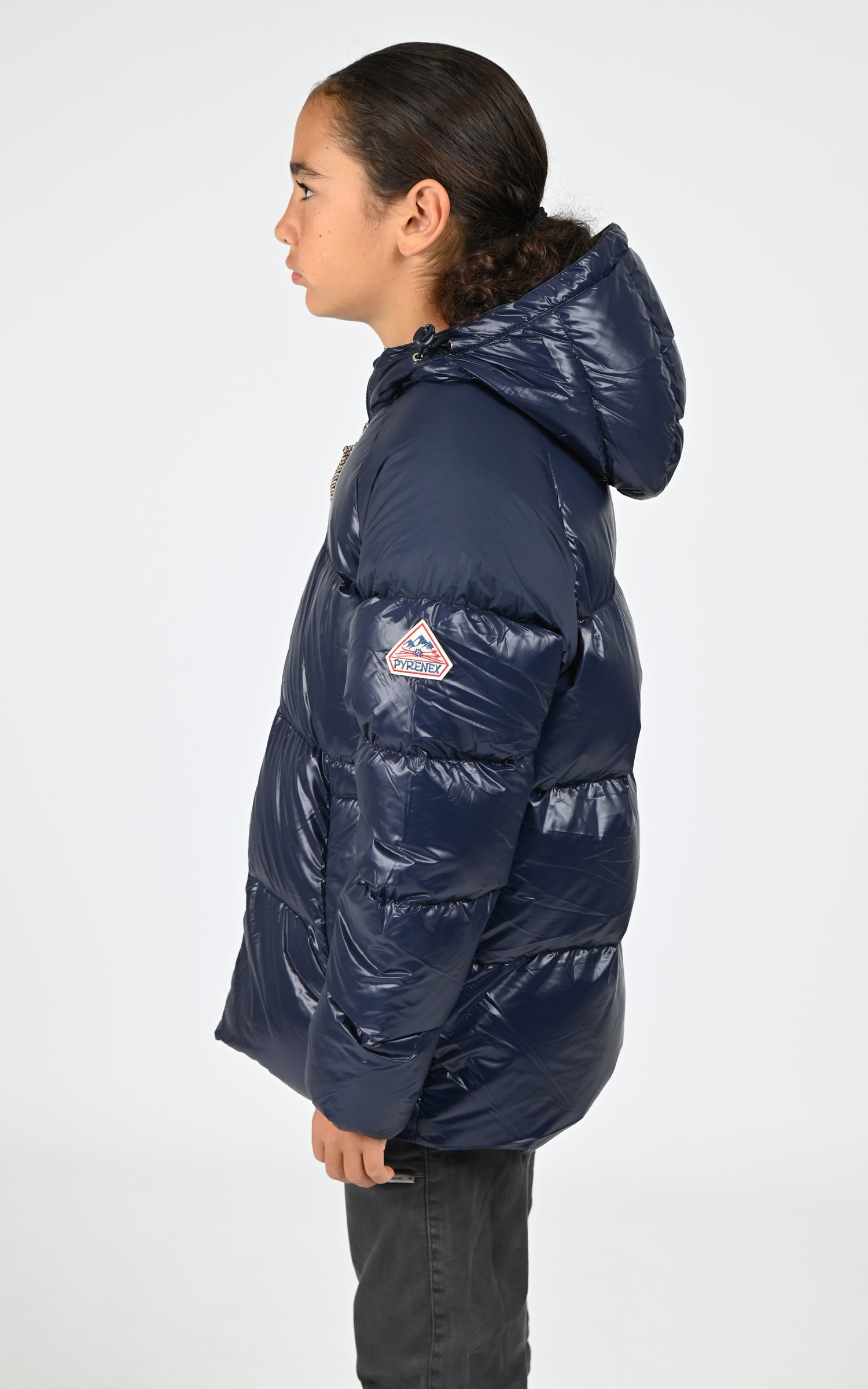 Doudoune à capuche Sten mixte bleu marine 4