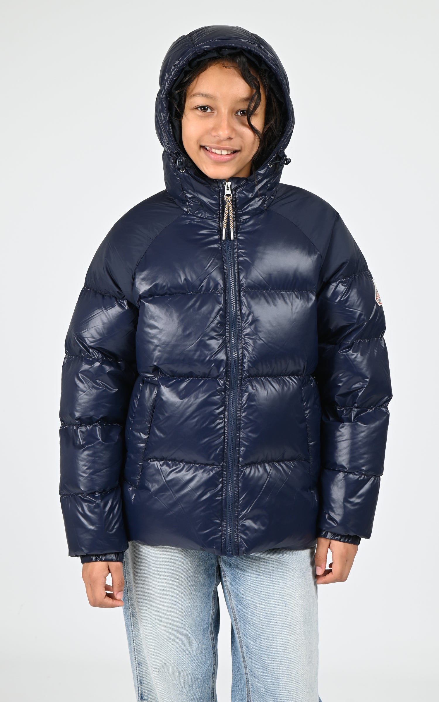 Doudoune à capuche Sten mixte bleu marine 2