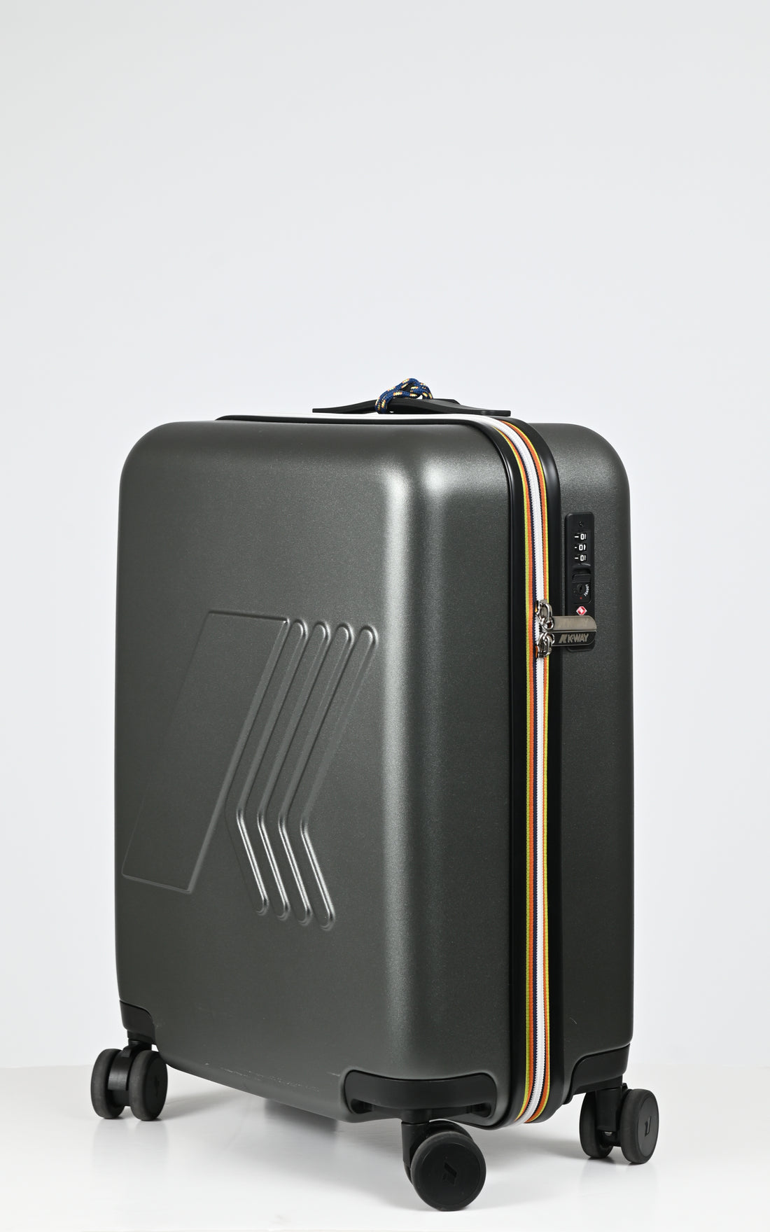 Valise Divers Mixte K-Way, modèle Eudoxie k81372w de couleur green wmr