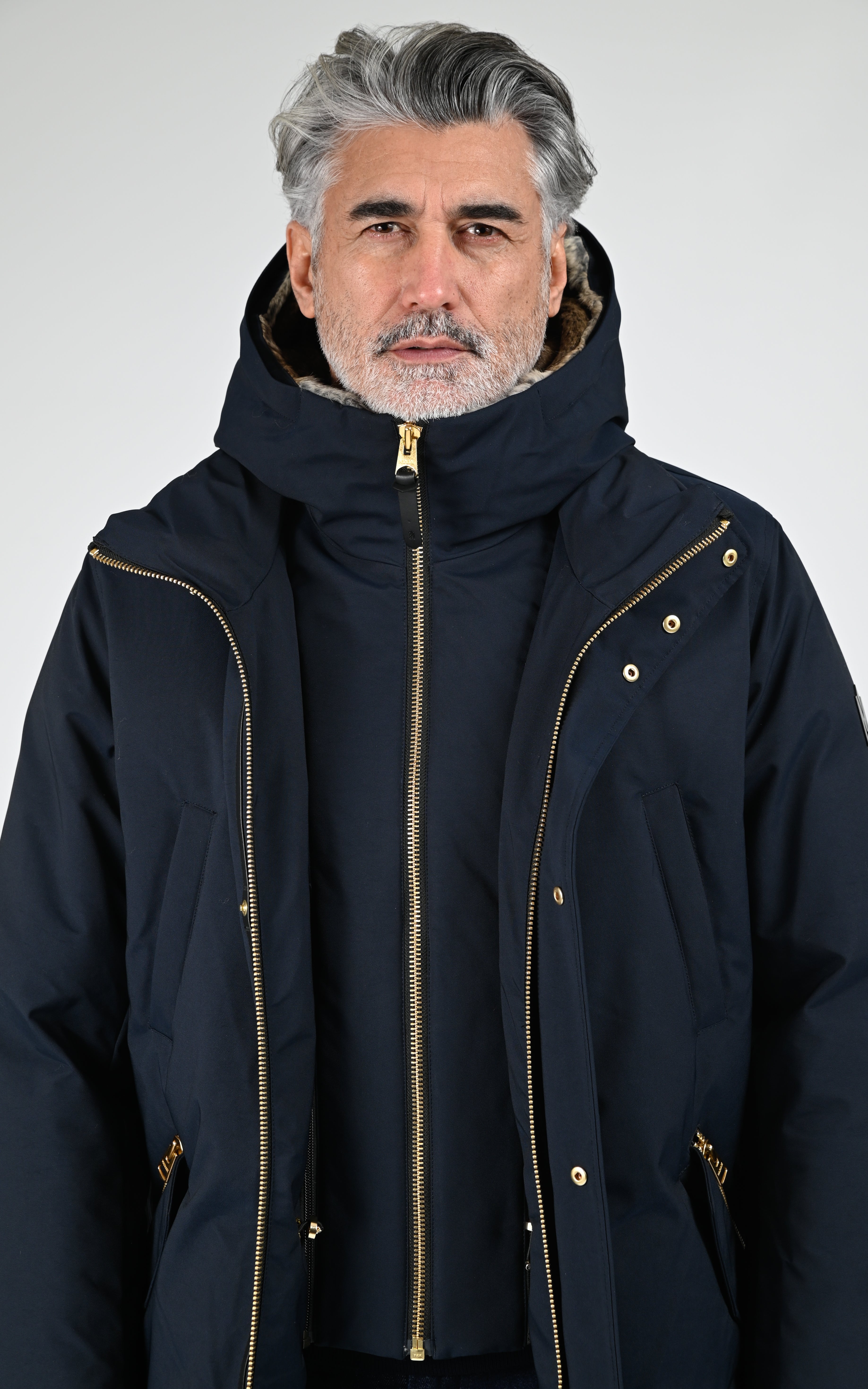 Parka Edward bleu marine
