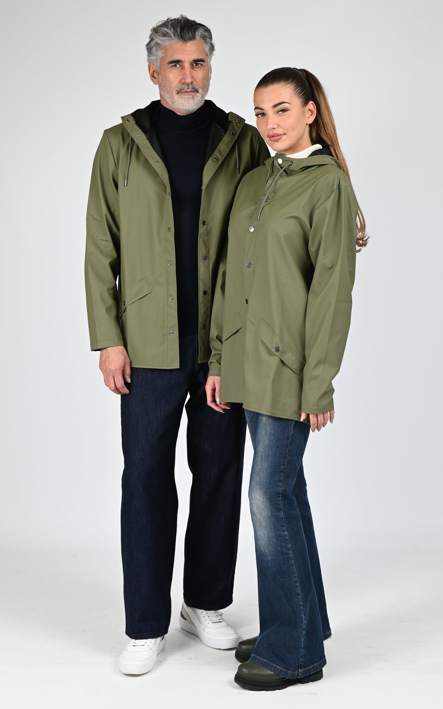 Imperméable Jacket 12010 mixte kaki 1