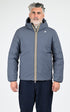 Bl doudoune Textile Homme K-Way, modèle Jack st thermo do k8127ww de couleur blue airforce b2h
