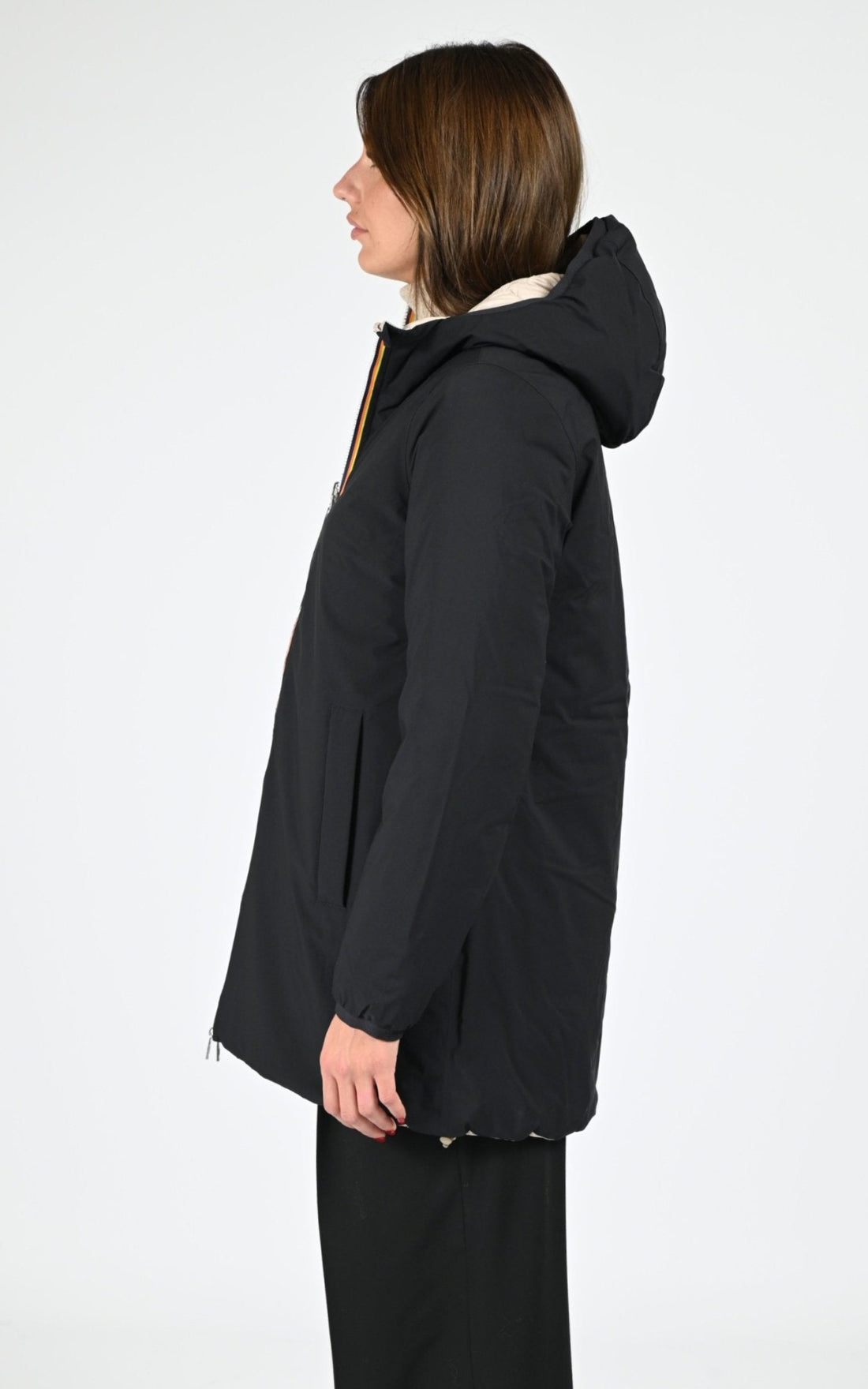 Parka Sophie Thermo réversible noir