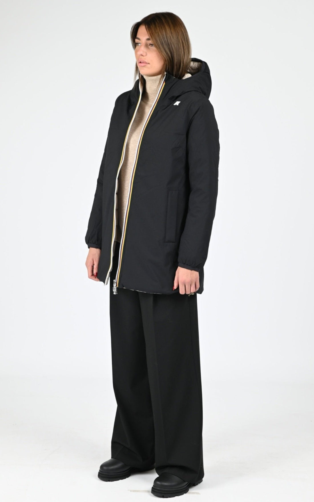 Parka Sophie Thermo réversible noir