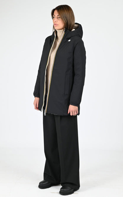 Parka Sophie Thermo réversible noir