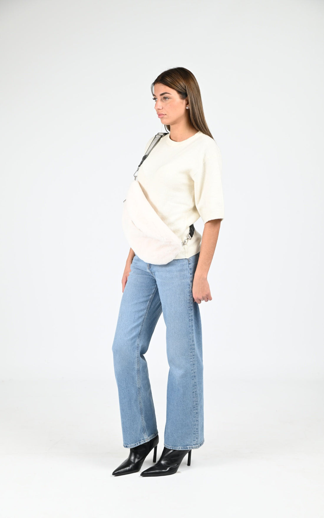 A &quot;JODIE 64542&quot; Beige Oakwood banane Femme opened photo