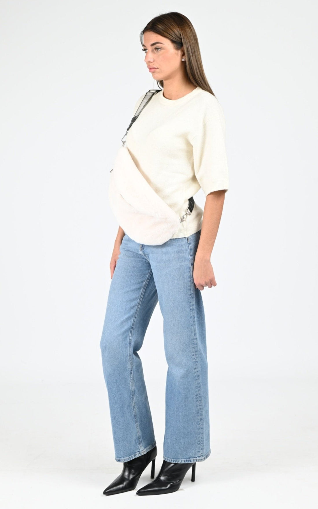 A &quot;JODIE 64542&quot; Beige Oakwood banane Femme opened photo