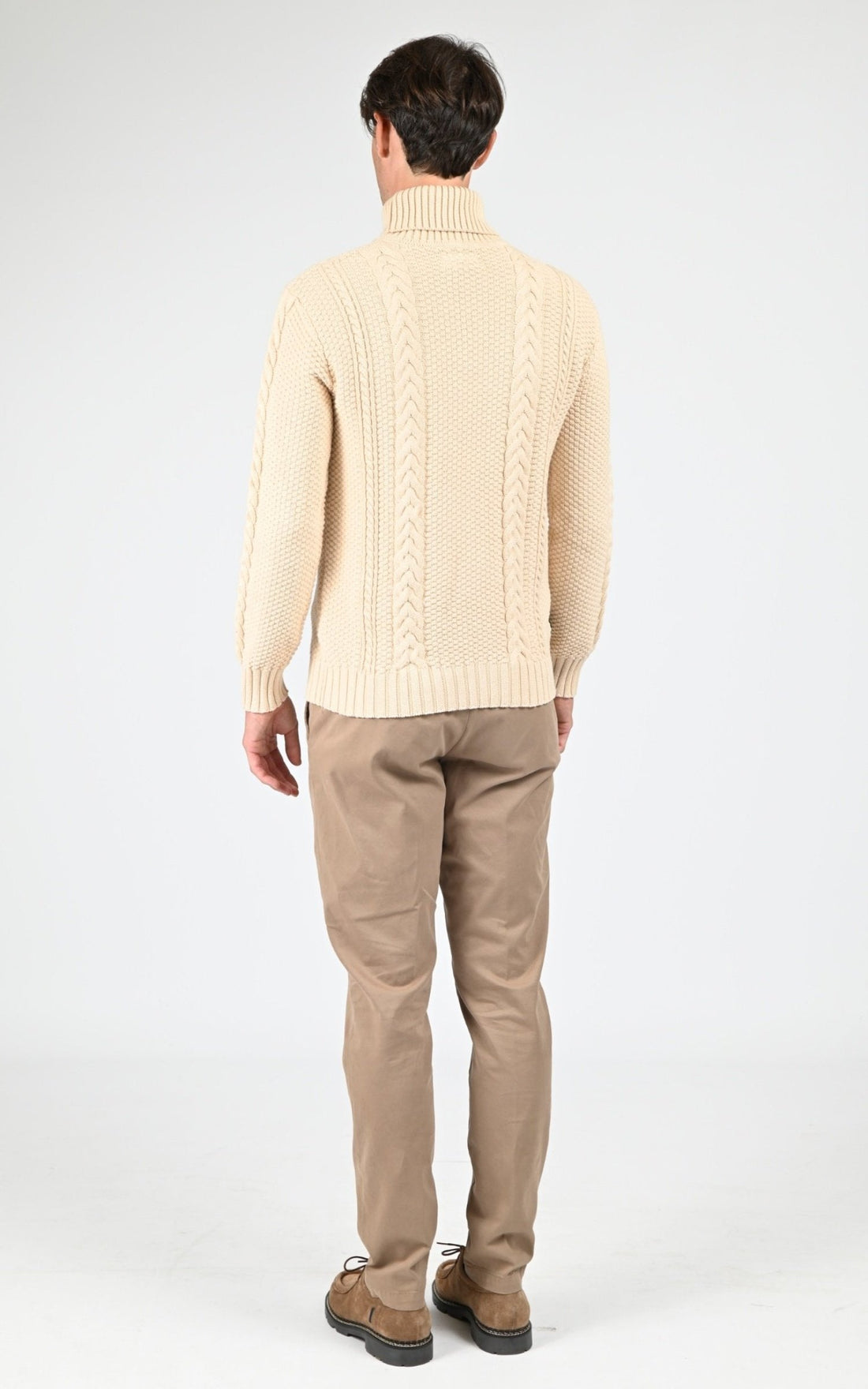 Pull Textile Homme Daytona 73, modèle Lander 103016 de couleur cognac