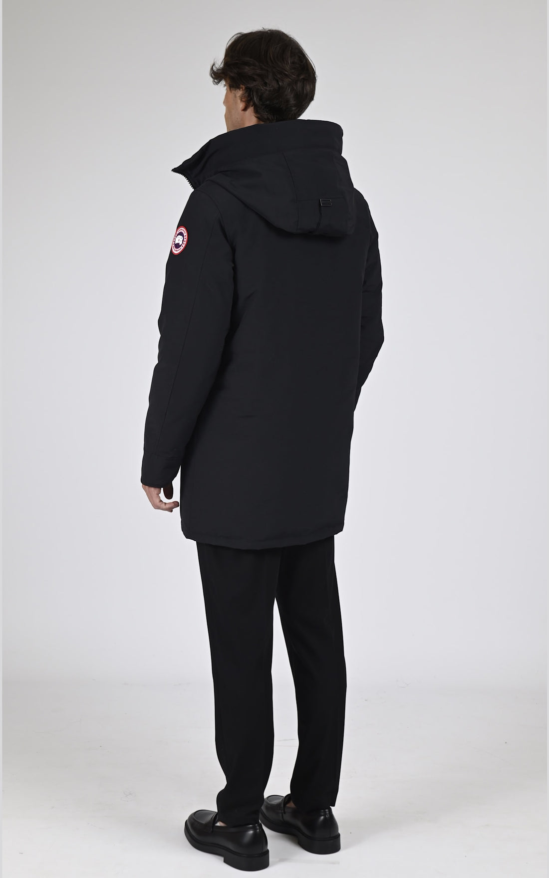 3/4 doudoune Textile Homme Canada goose, modèle Langford 2052m de couleur noir