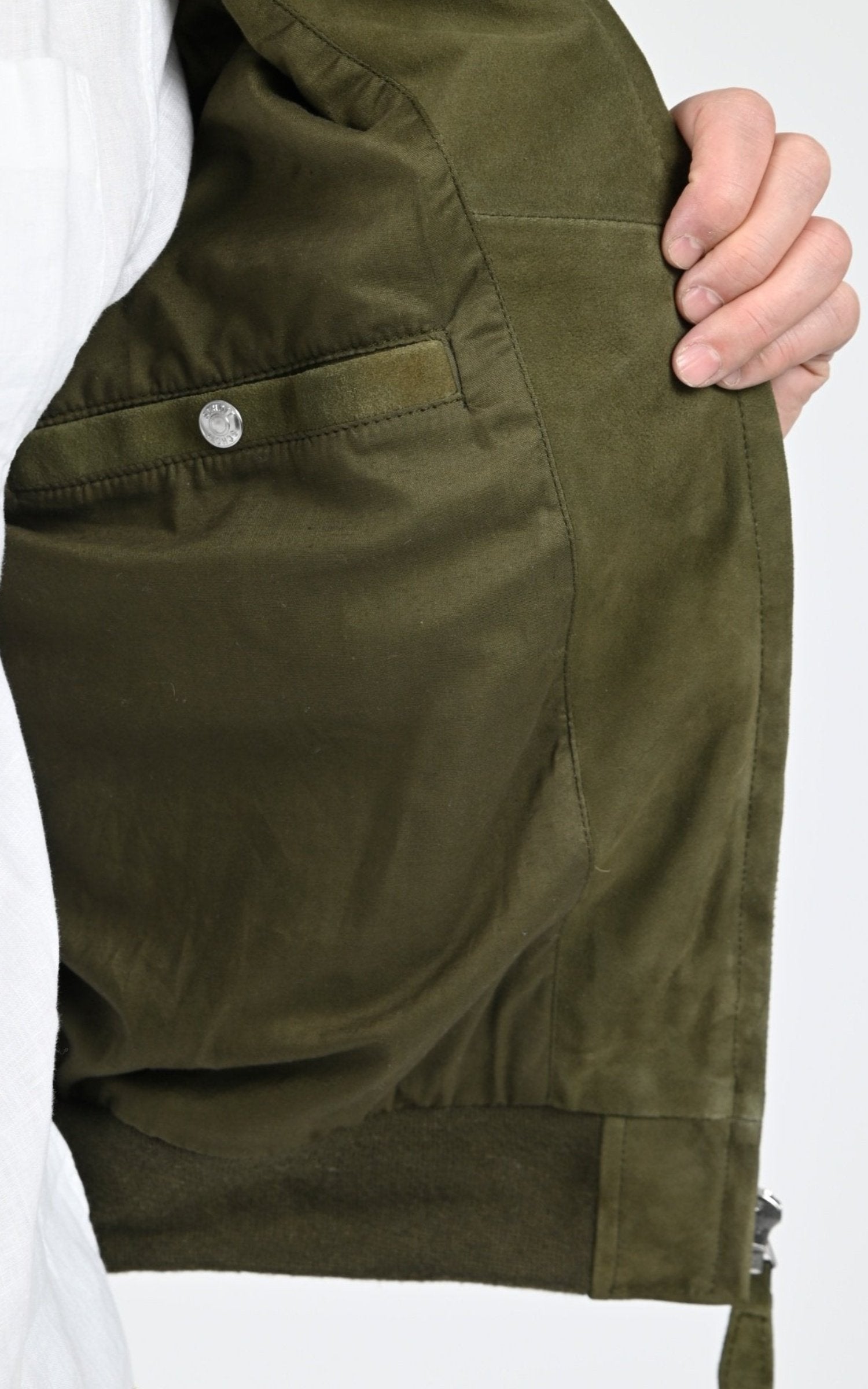 A "LC300" Kaki Schott Blouson Homme back photo