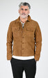 A "LCBRONXS" Cognac Schott Veste Homme interior photo