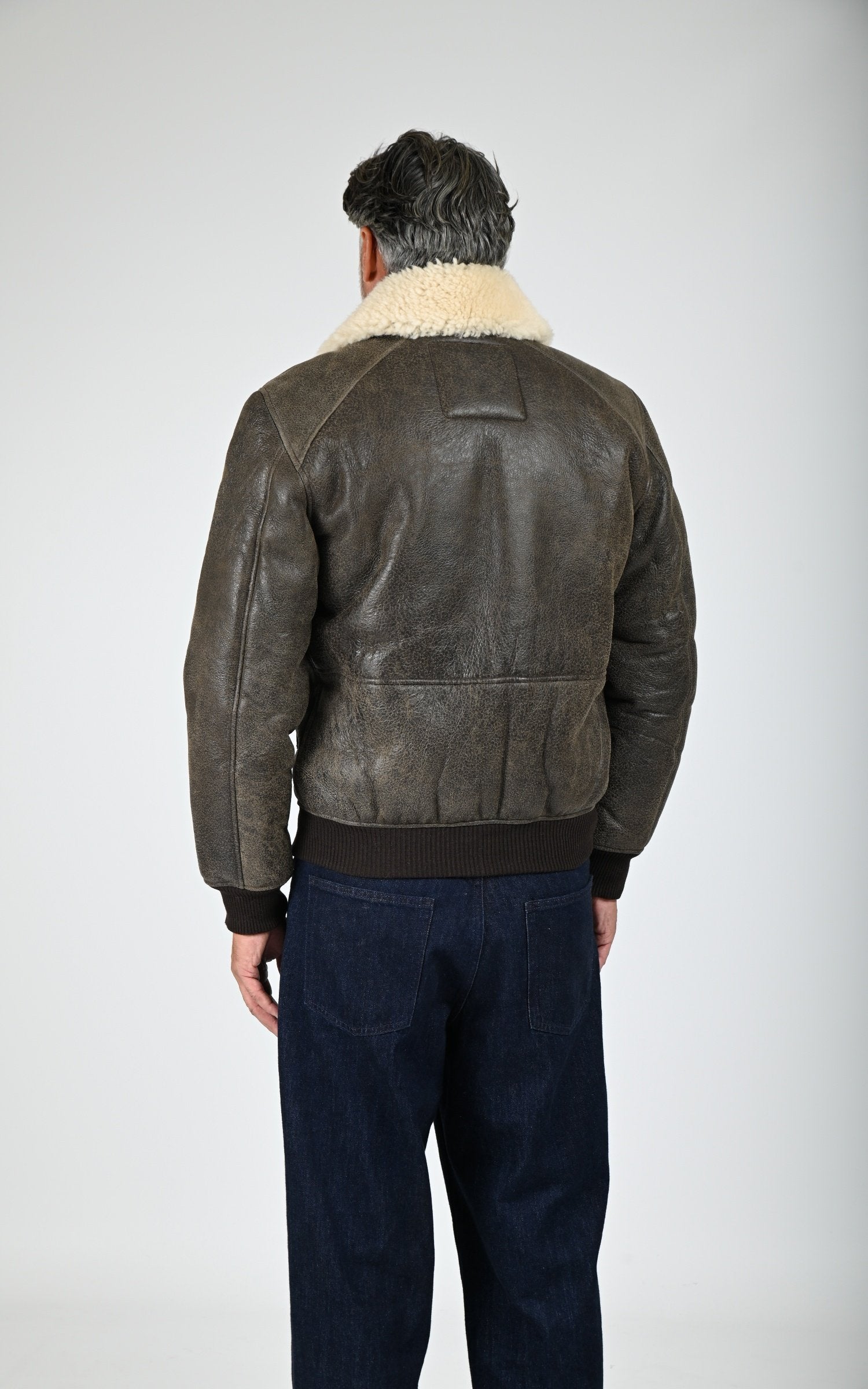 Pilote Mouton Lc Airforce marron
