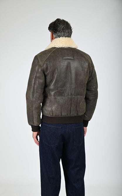 Pilote Mouton Lc Airforce marron