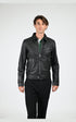 Blouson Cuir Homme Schott, modèle Lc montana de couleur noir