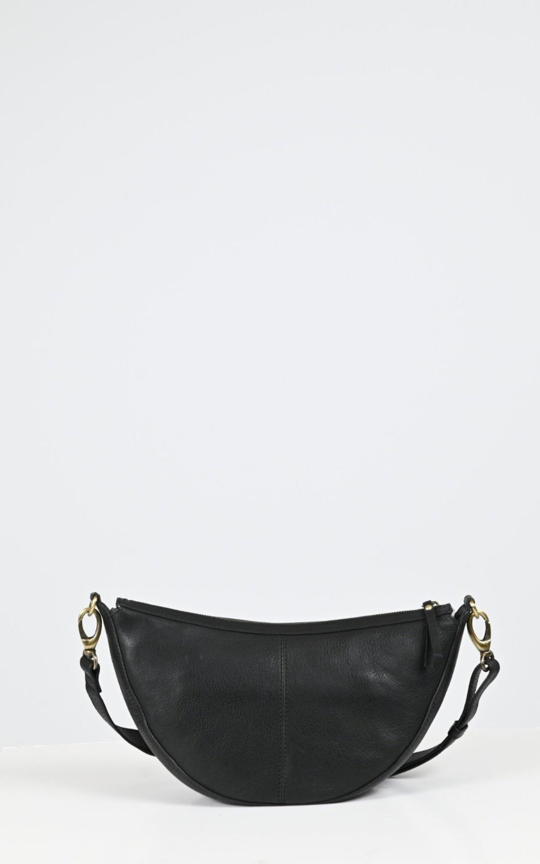 Sac Cuir Mixte O My Bag, modèle Leo de couleur black
