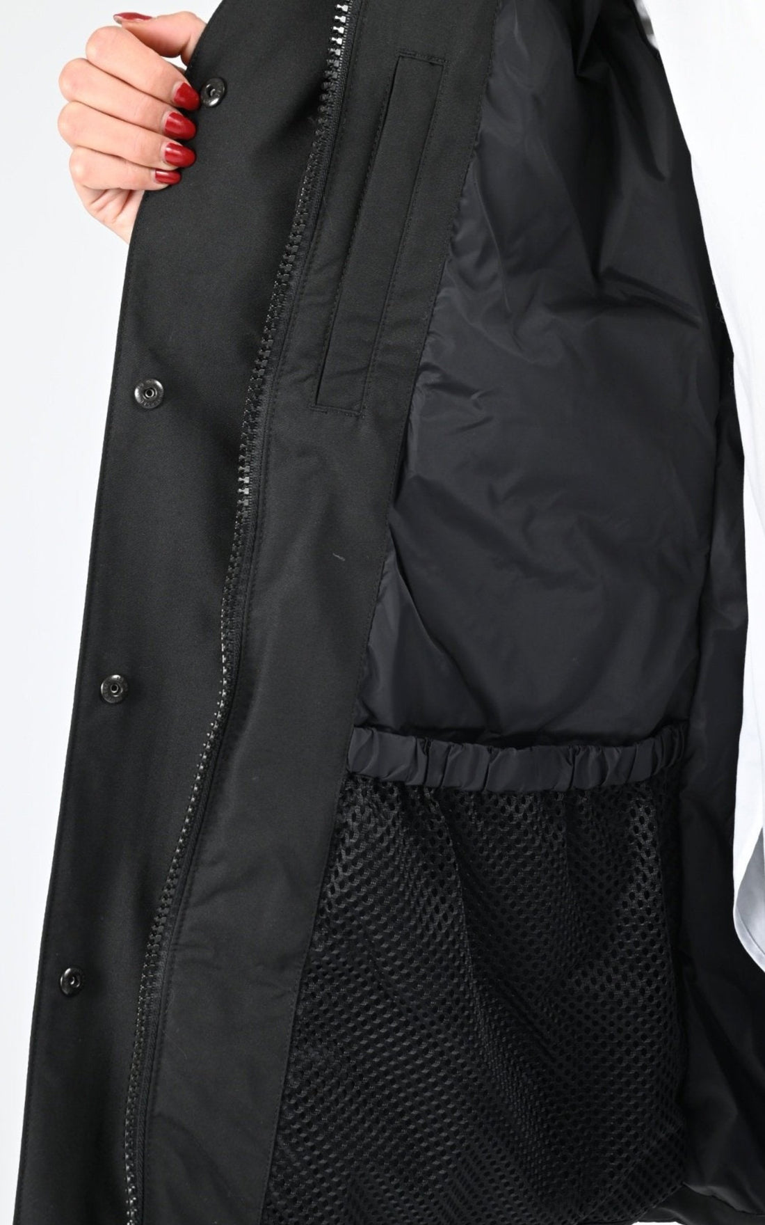 3/4 Textile Femme Canada Goose, modèle Leslie 3833w de couleur black 61