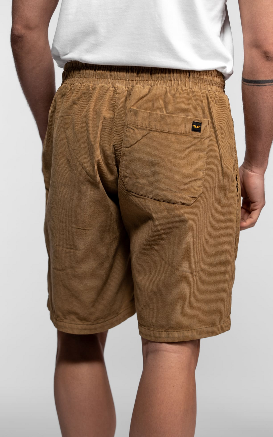 Short velours côtelé Letcher beige