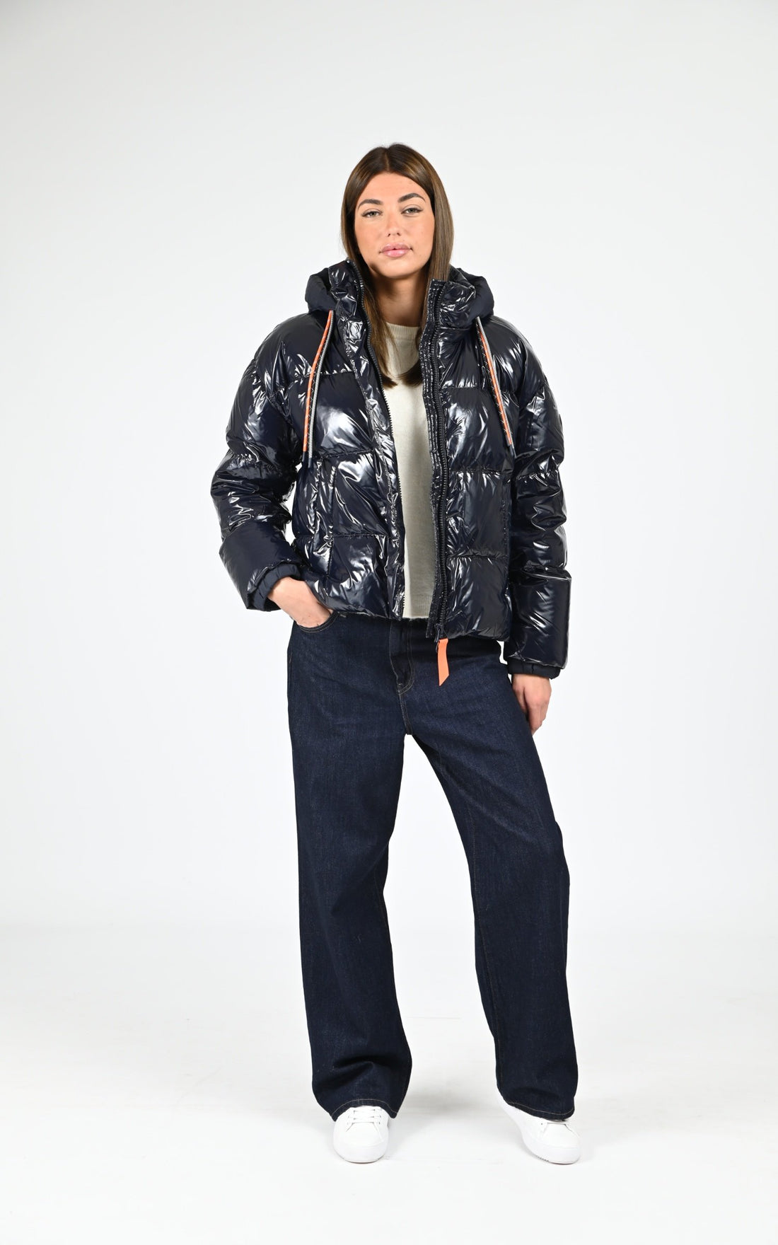 Doudoune Lili Bright bleu marine