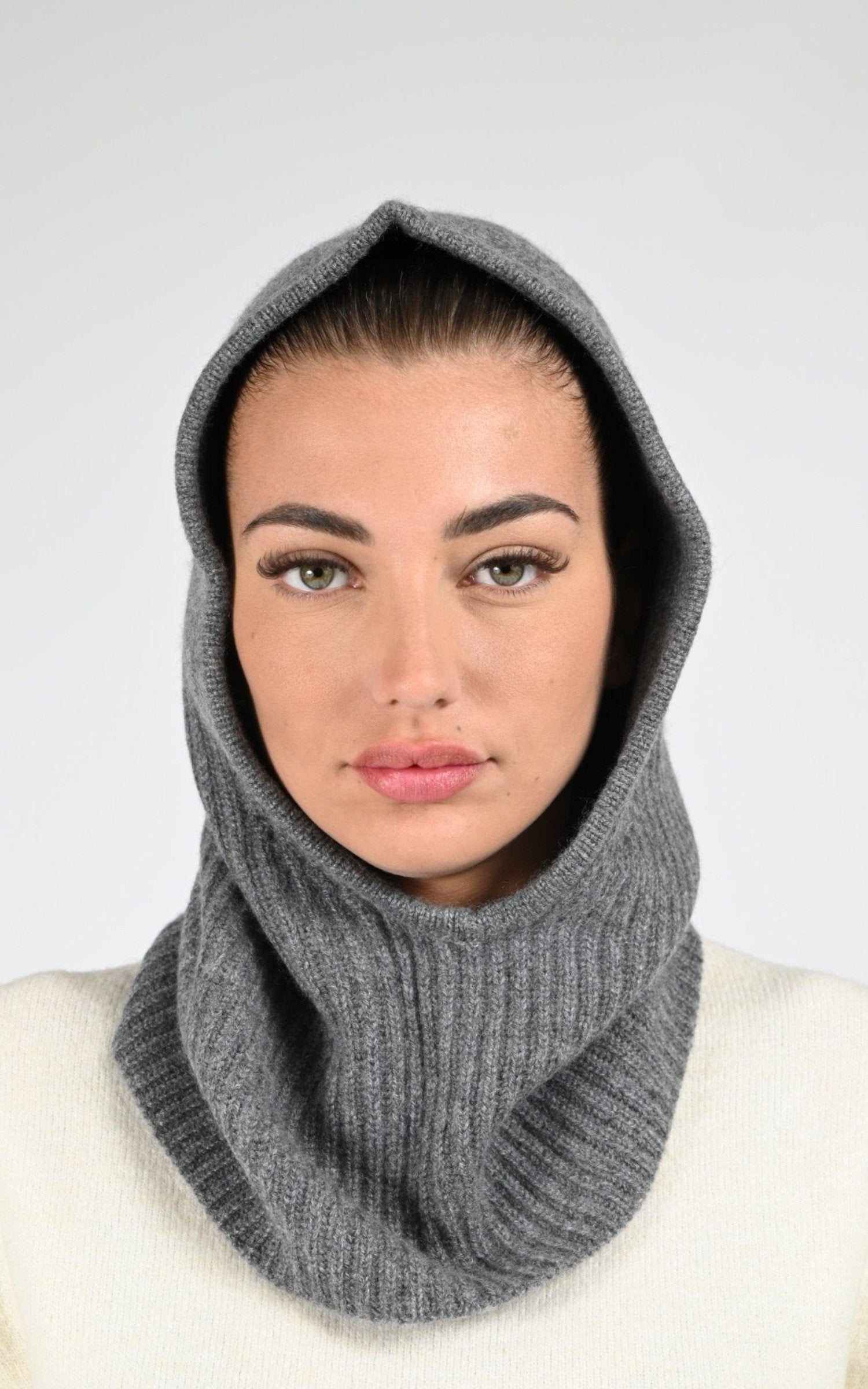 Cagoule Textile Femme Notshy, modèle Lita 4702050c de couleur gris chine fonce 2