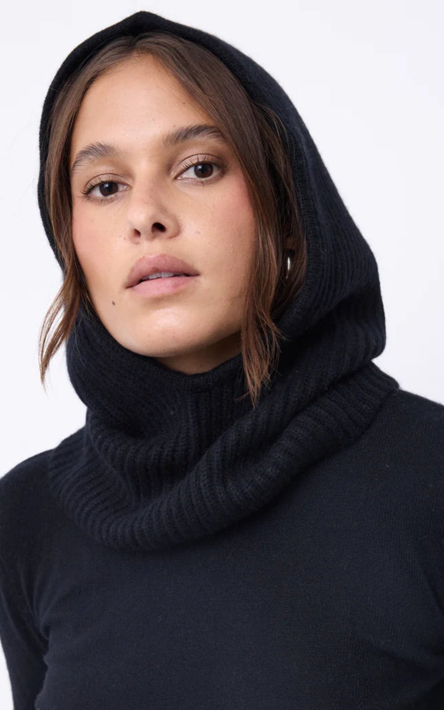 Cagoule Textile Femme Notshy, modèle Lita 4702050c de couleur noir