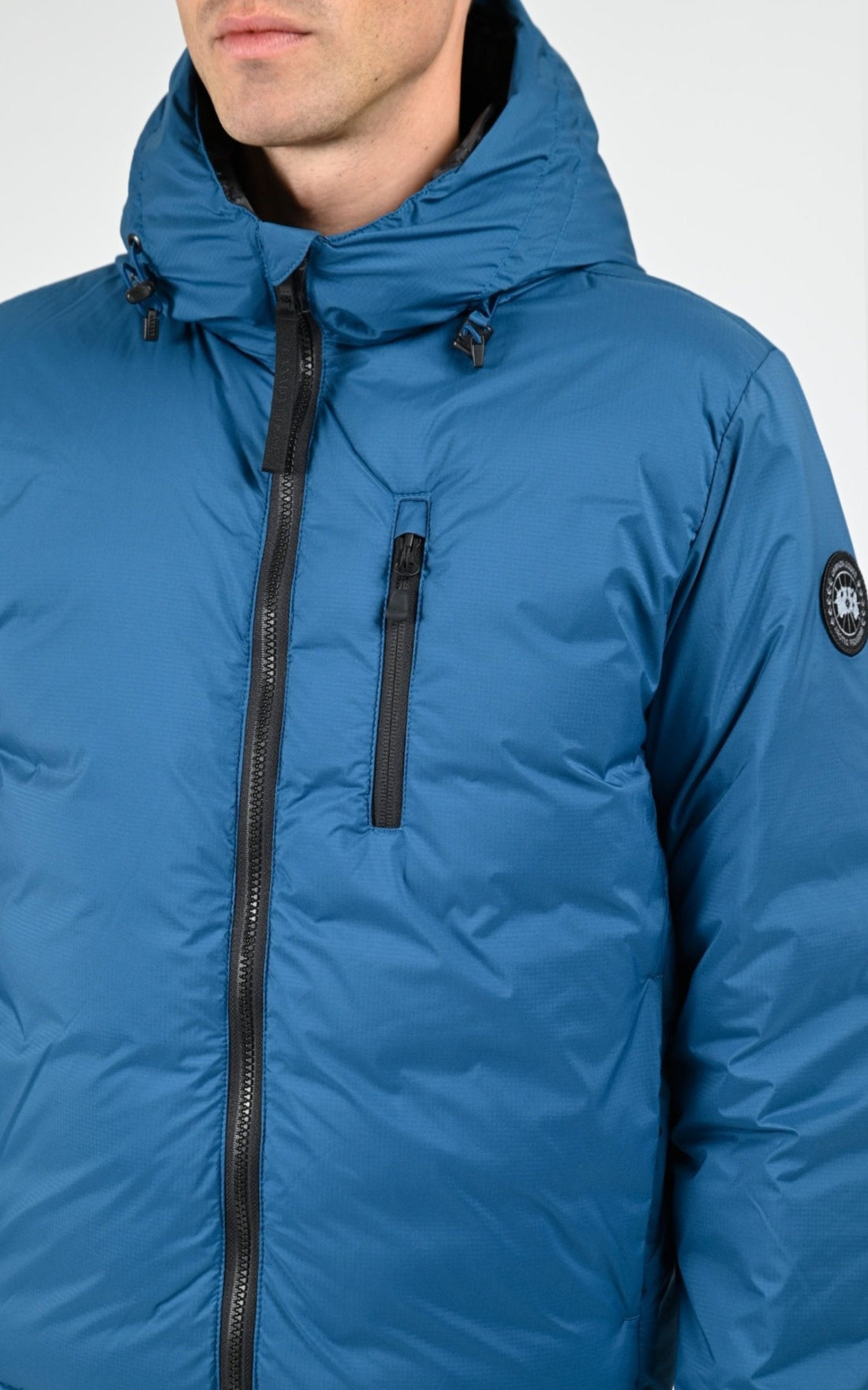 Bl doudoune Textile Homme Canada Goose, modèle Lodge hoody 5078mb de couleur guard blue 387