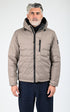 Bl doudoune Textile Homme Canada Goose, modèle Lodge hoody 5078mb de couleur taupe grey 394
