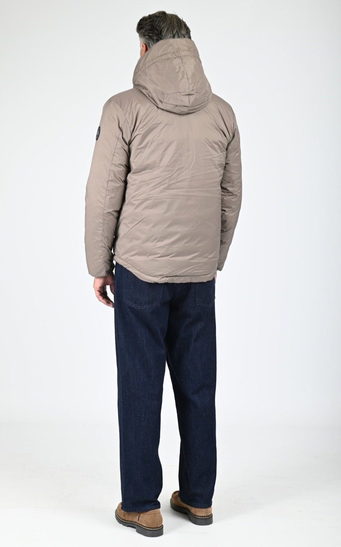 Bl doudoune Textile Homme Canada Goose, modèle Lodge hoody 5078mb de couleur taupe grey 394