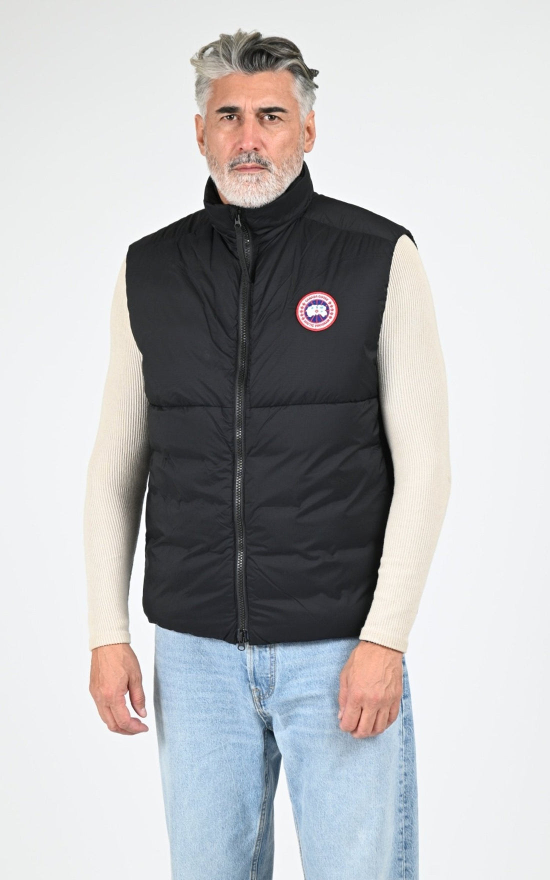 Gil doudoune Textile Homme Canada Goose, modèle Lodge vest 4160m de couleur black 61