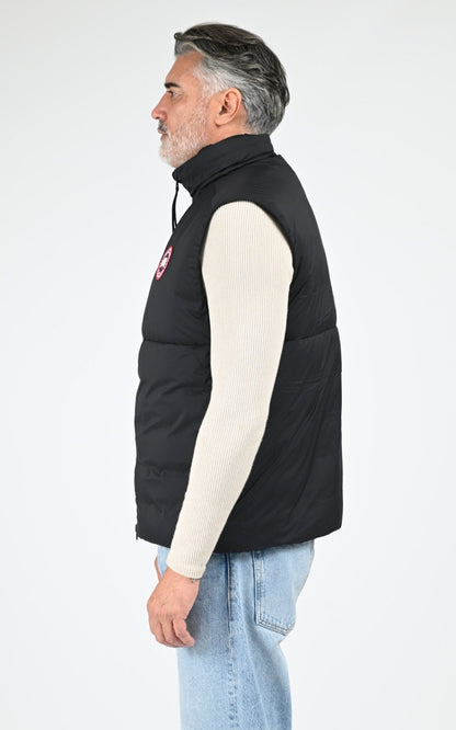 Gil doudoune Textile Homme Canada Goose, modèle Lodge vest 4160m de couleur black 61