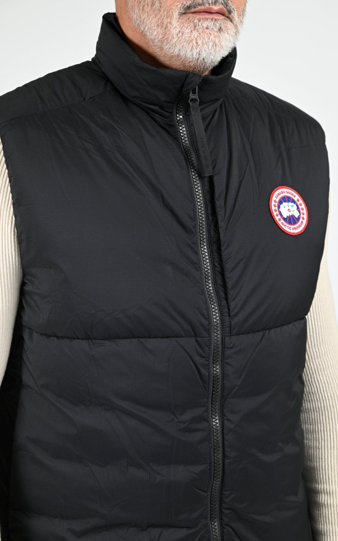 Gil doudoune Textile Homme Canada Goose, modèle Lodge vest 4160m de couleur black 61