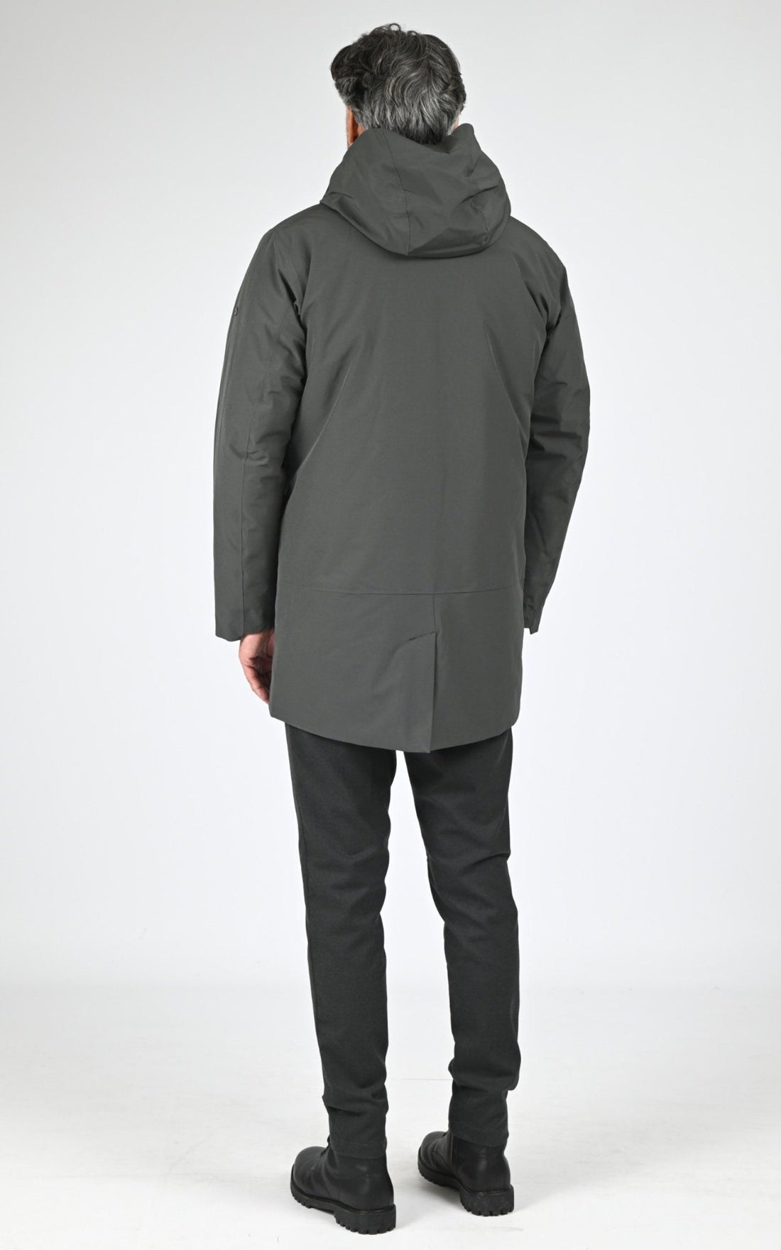 Parka Textile Homme Scandinavian Edition, modèle Loft ii de couleur dark olive