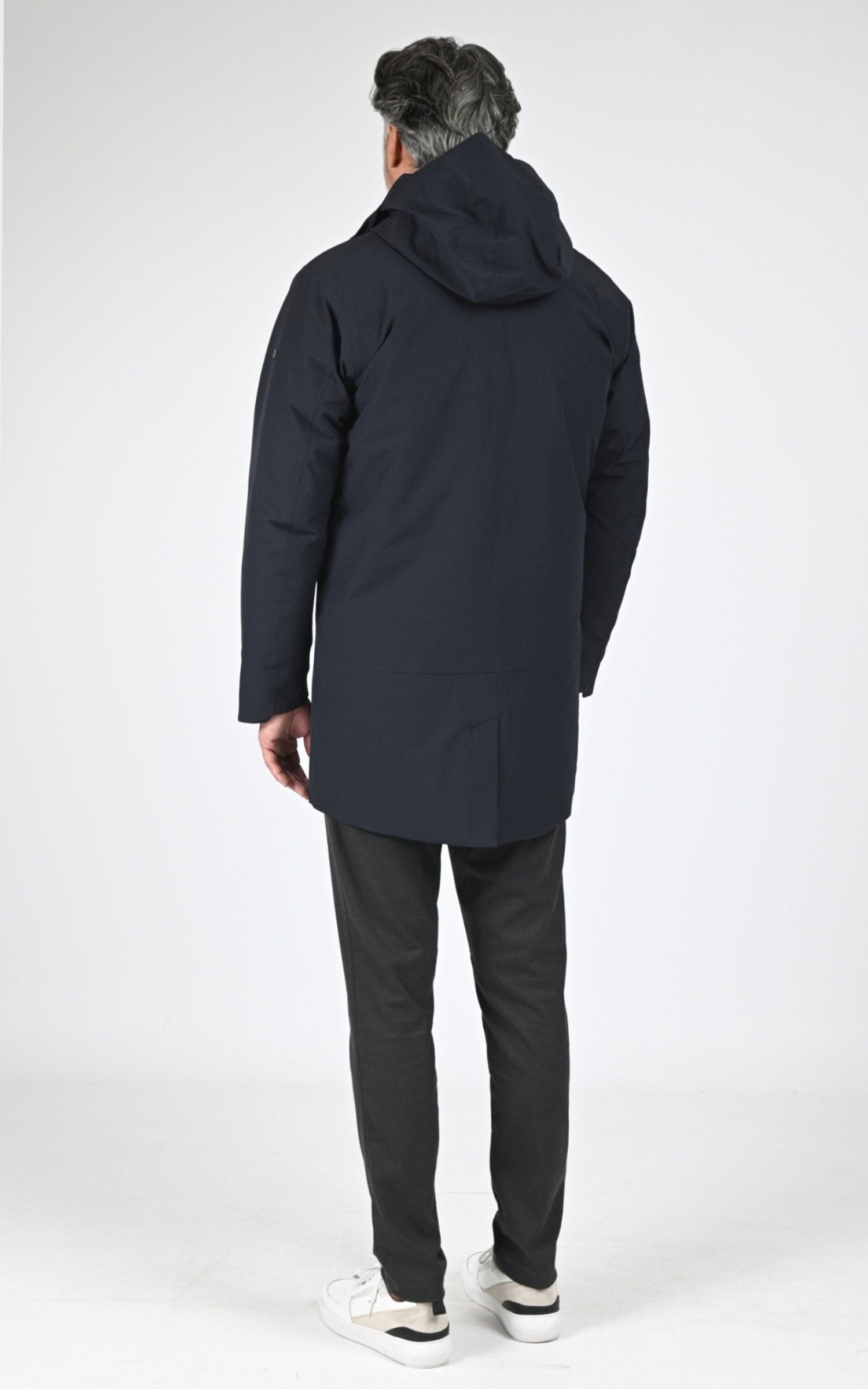 Parka Textile Homme Scandinavian Edition, modèle Loft ii de couleur midnight blue 4