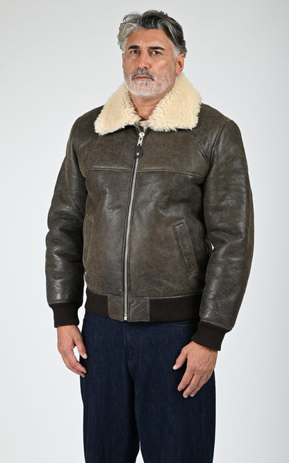 Pilote Mouton Lc Airforce marron
