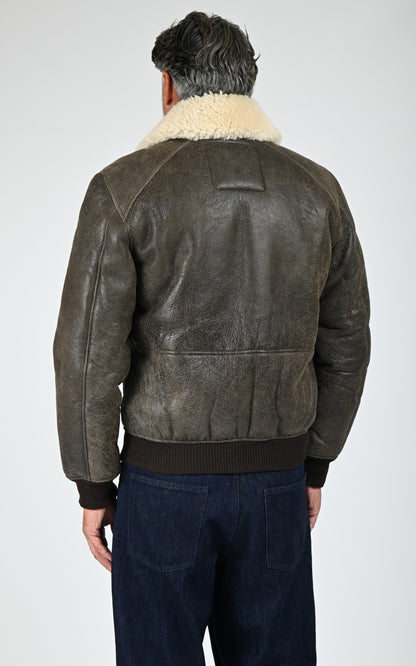 Pilote Mouton Lc Airforce marron