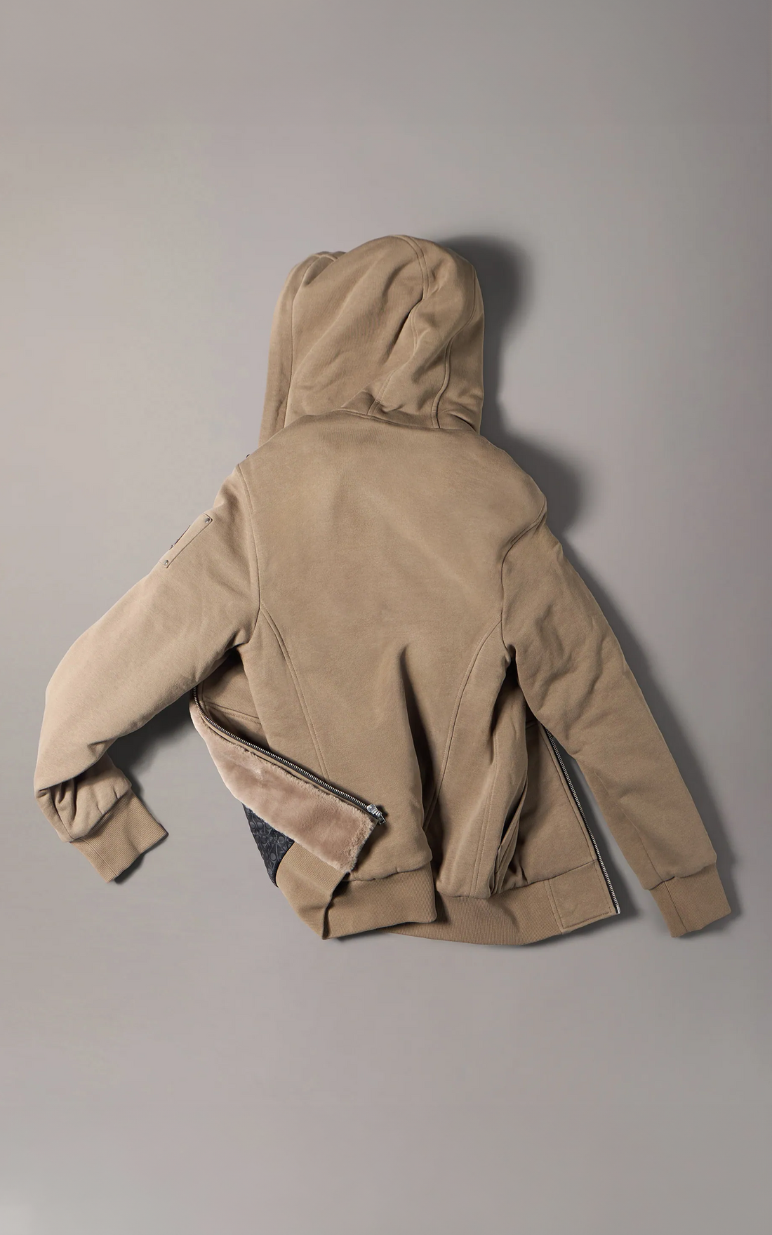 Veste fourrée Classic Bunny beige