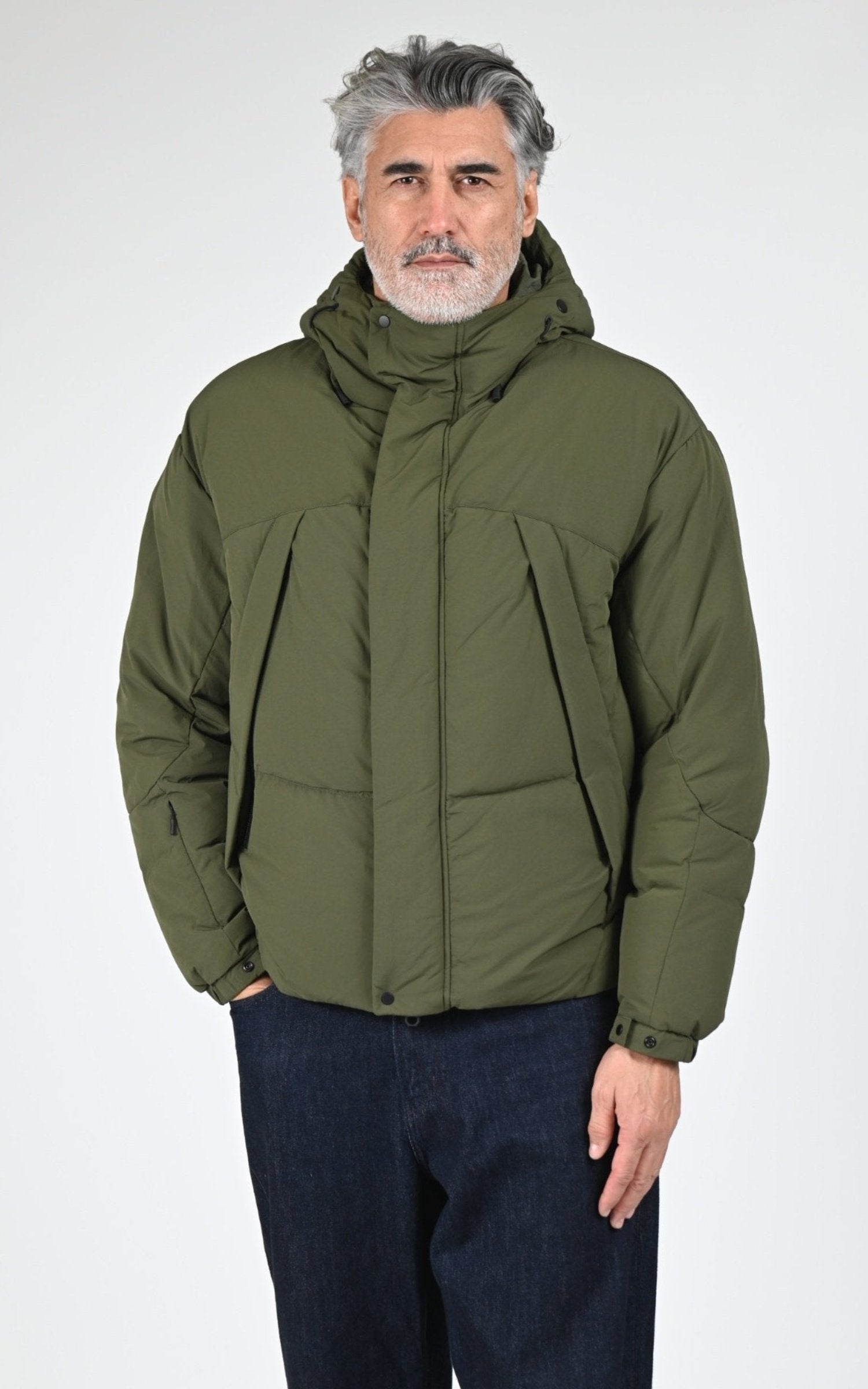 Ves doudoune Textile Homme Jg1, modèle Mag-3 down jacket de couleur army 1
