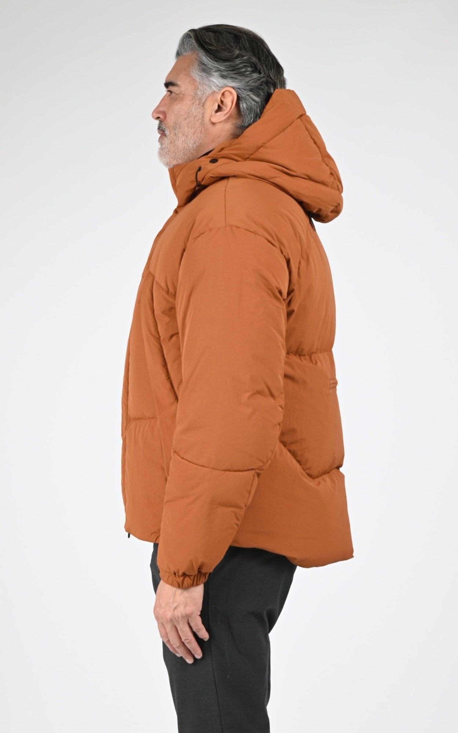 Ves doudoune Textile Homme Jg1, modèle Mag-3 down jacket de couleur rust