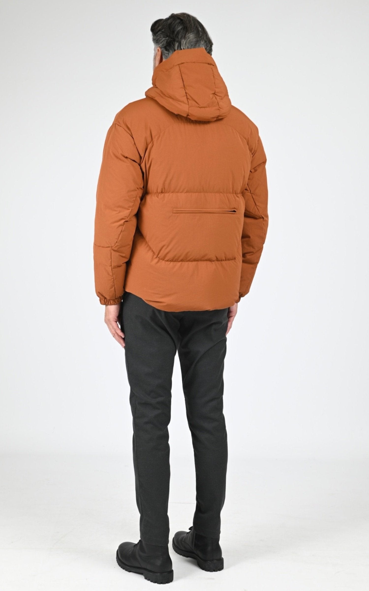 Ves doudoune Textile Homme Jg1, modèle Mag-3 down jacket de couleur rust