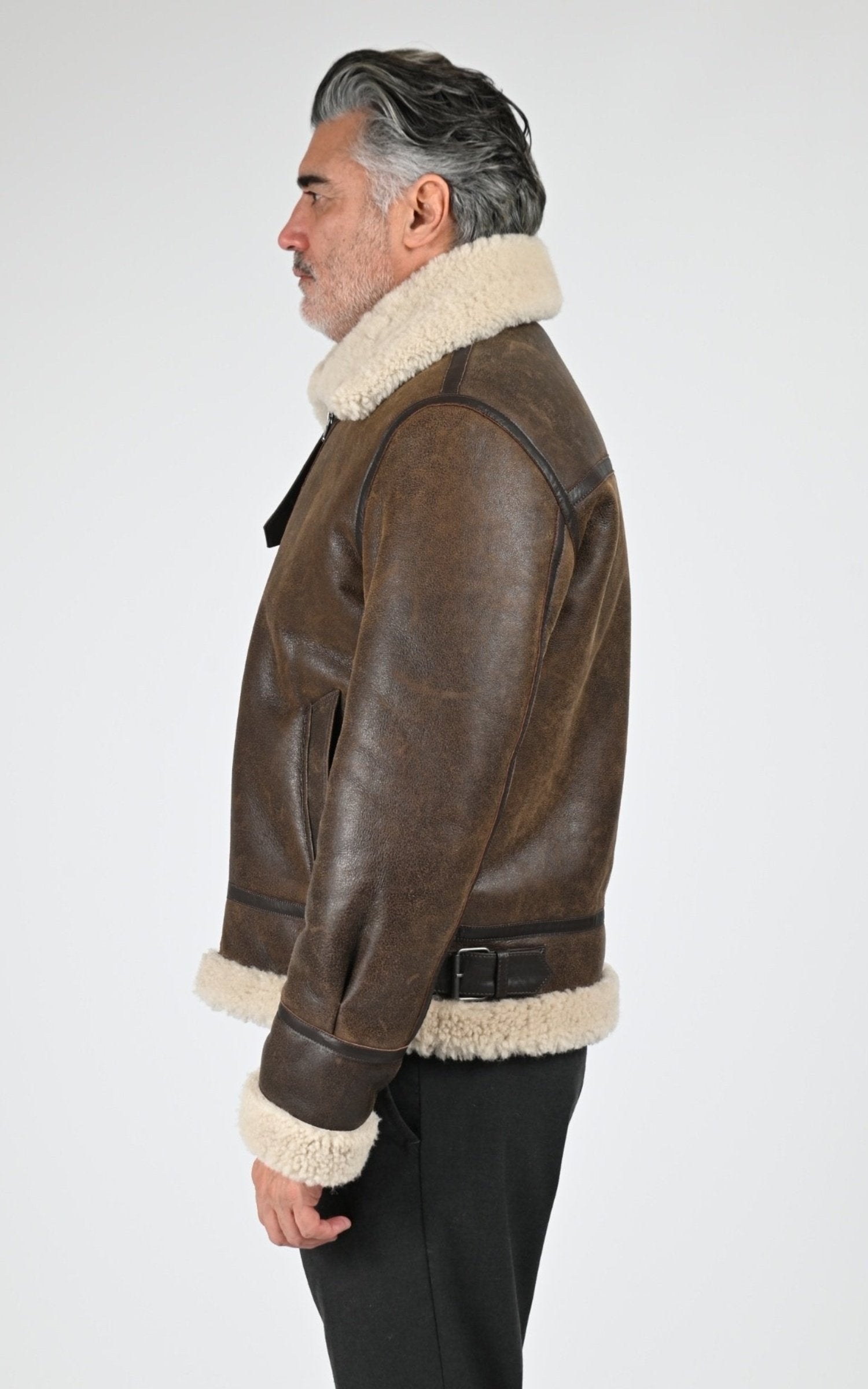 Bombardier Df Homme La Canadienne, modèle Man de couleur marron 4