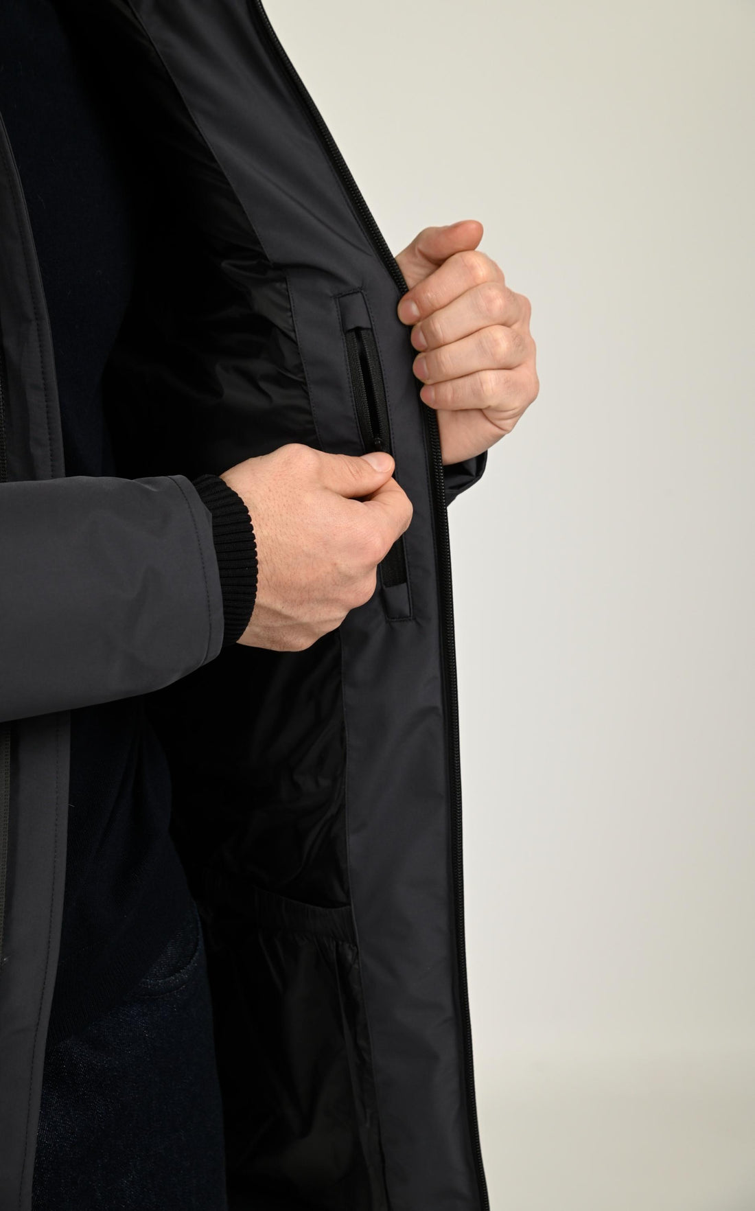 Parka Marc bleu marine