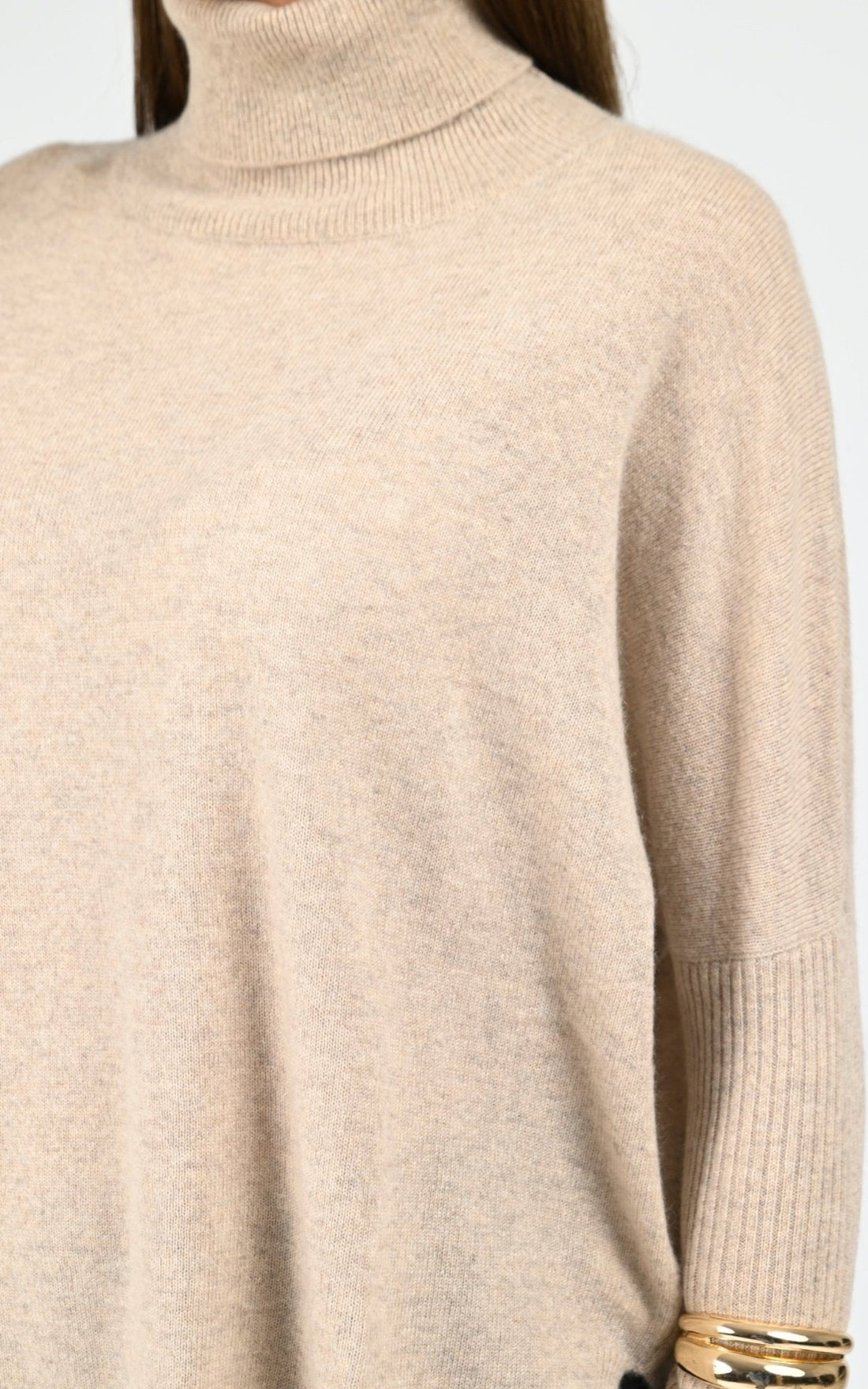 Pull Textile Femme Notshy, modèle Margareth 4704003c de couleur sandstone